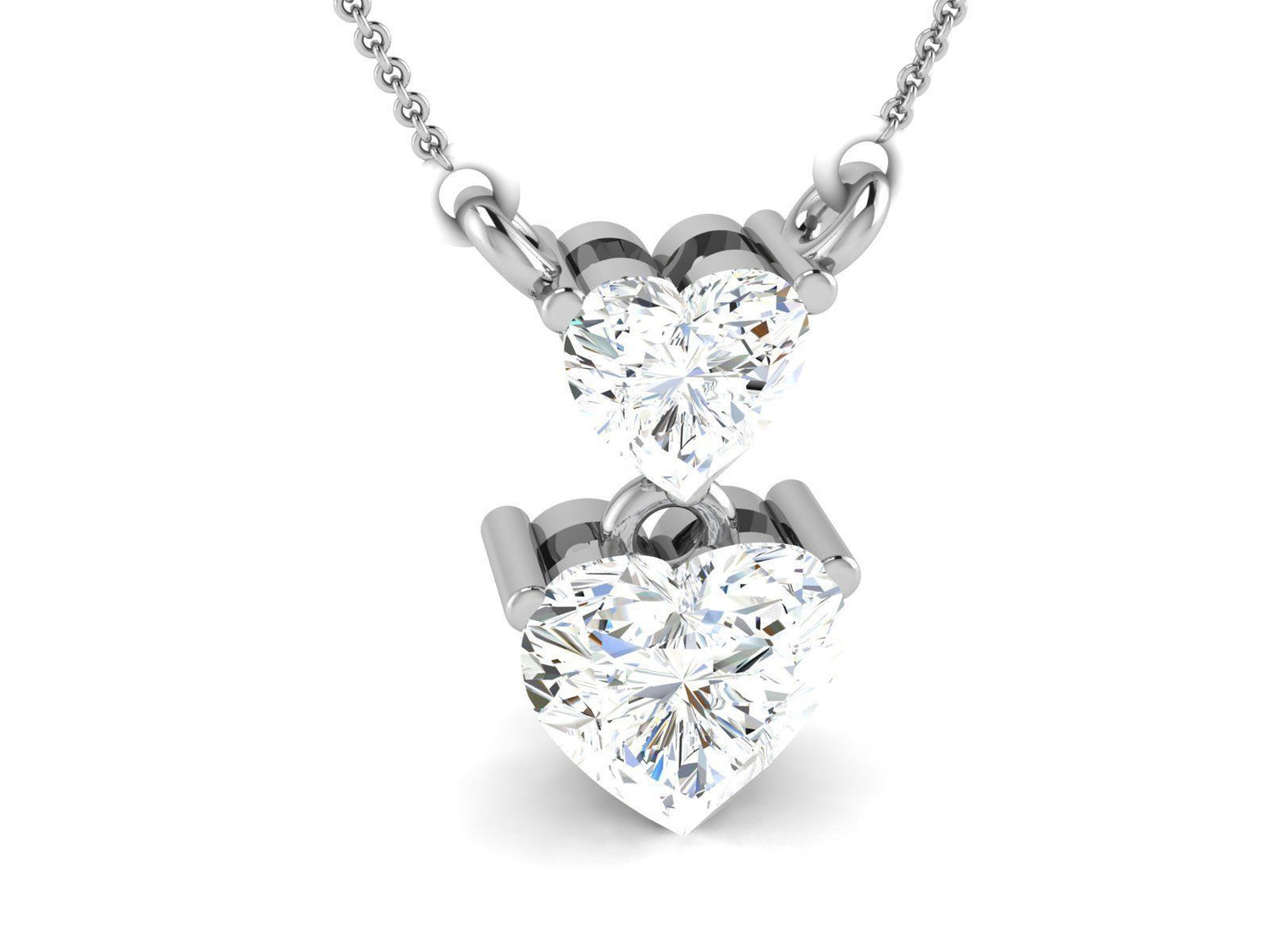 Novalee Heart Pendant (With Chain)