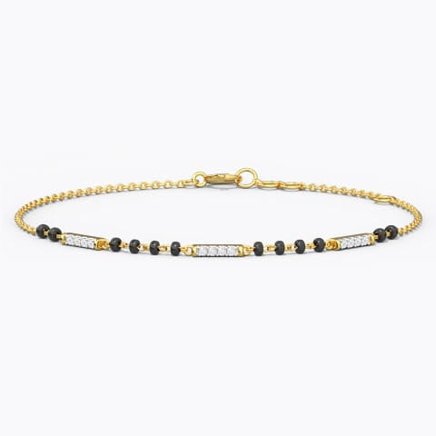Lyla Diamond Mangalsutra Bracelet