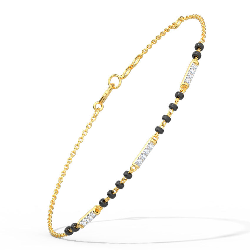 Lyla Diamond Mangalsutra Bracelet