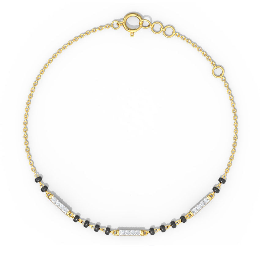 Lyla Diamond Mangalsutra Bracelet