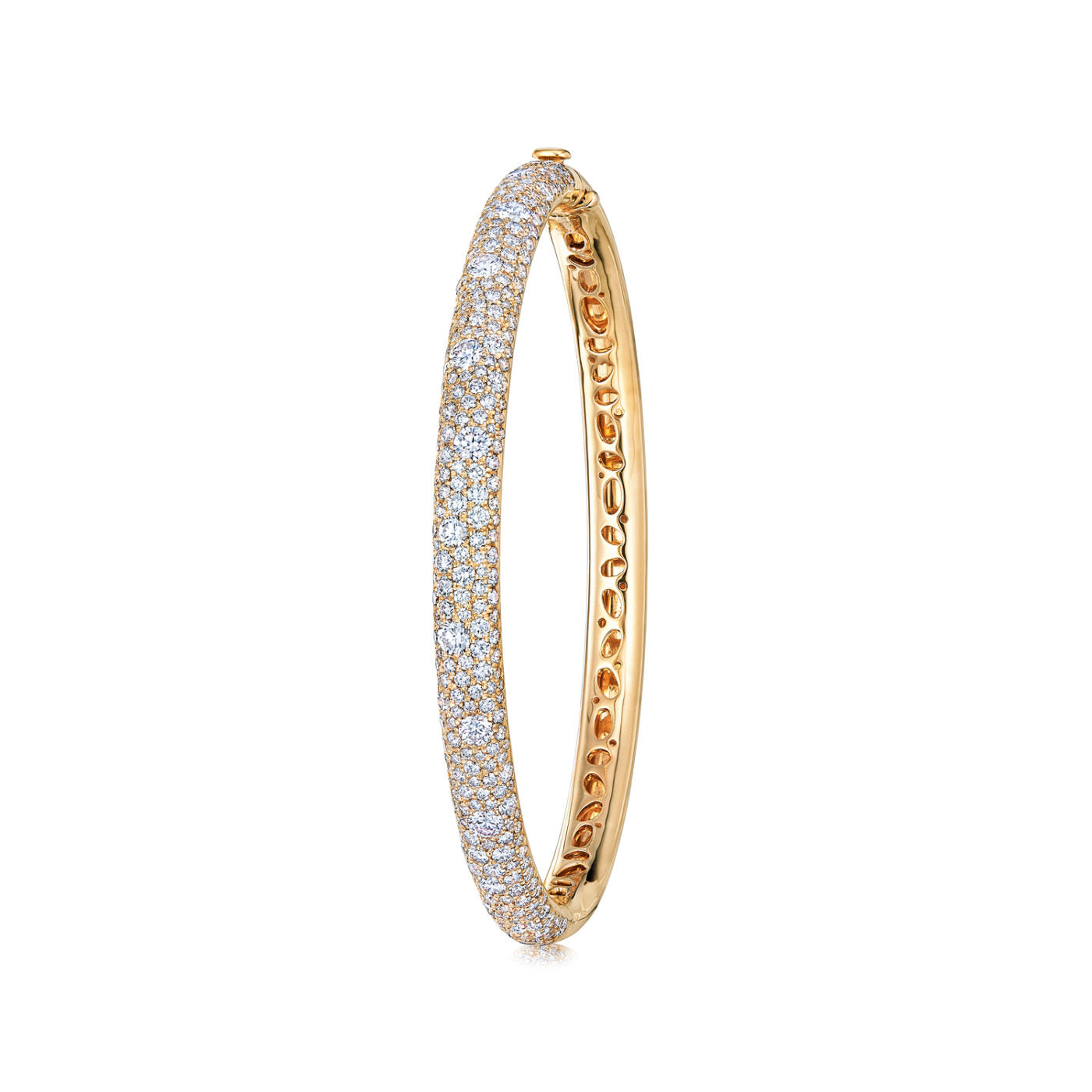 Pave  Diamond Bangle