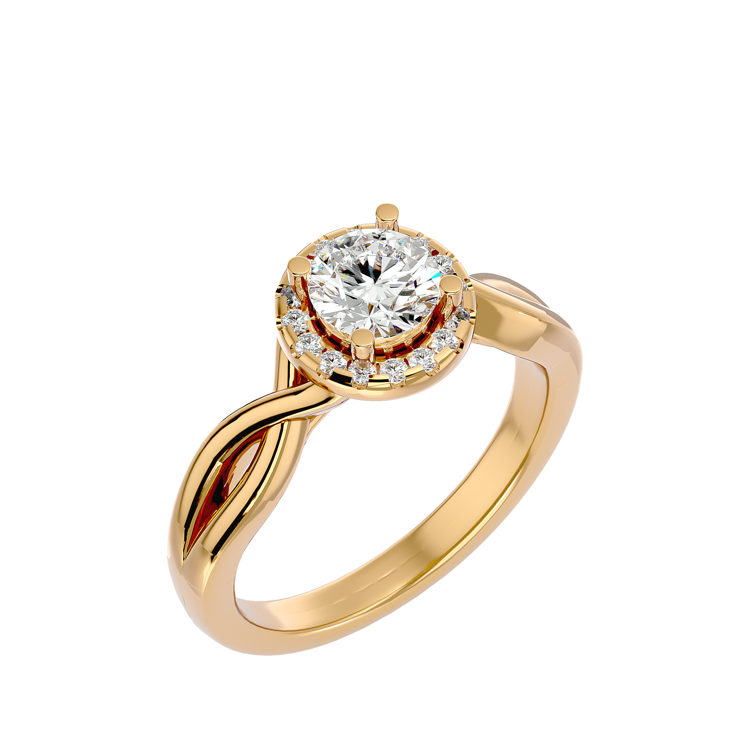 Ellison Round Solitaire Ring