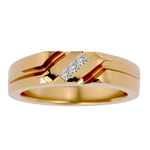 Sage Mens Studded Ring