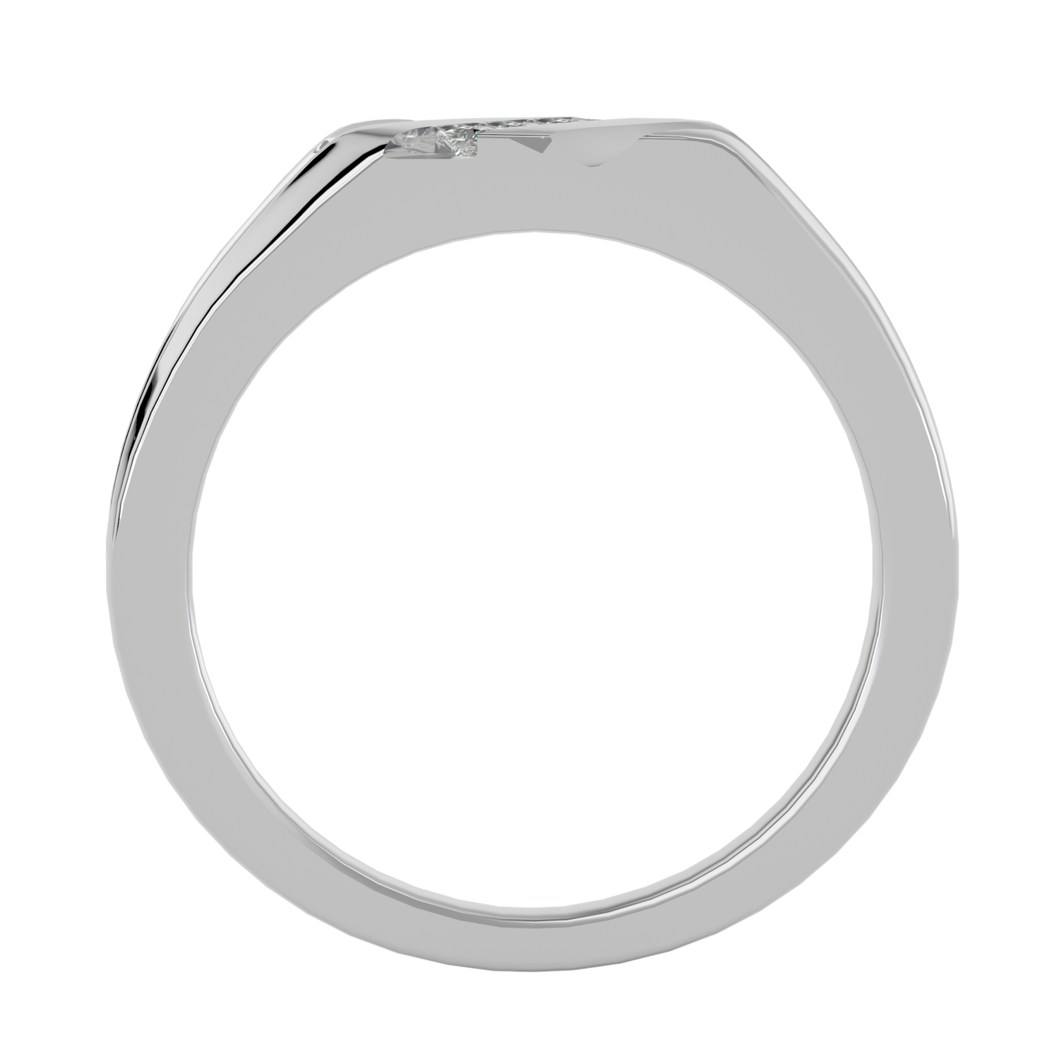 Sage Mens Studded Ring