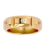 Gabrielle Mens Studded Ring