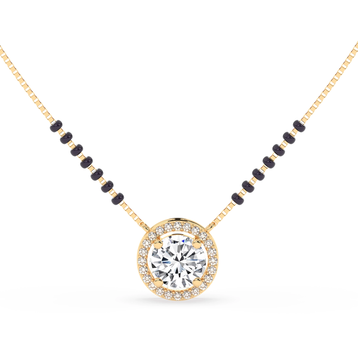Estella Diamond Mangalsutra