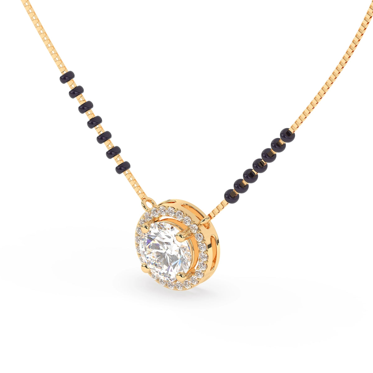 Estella Diamond Mangalsutra