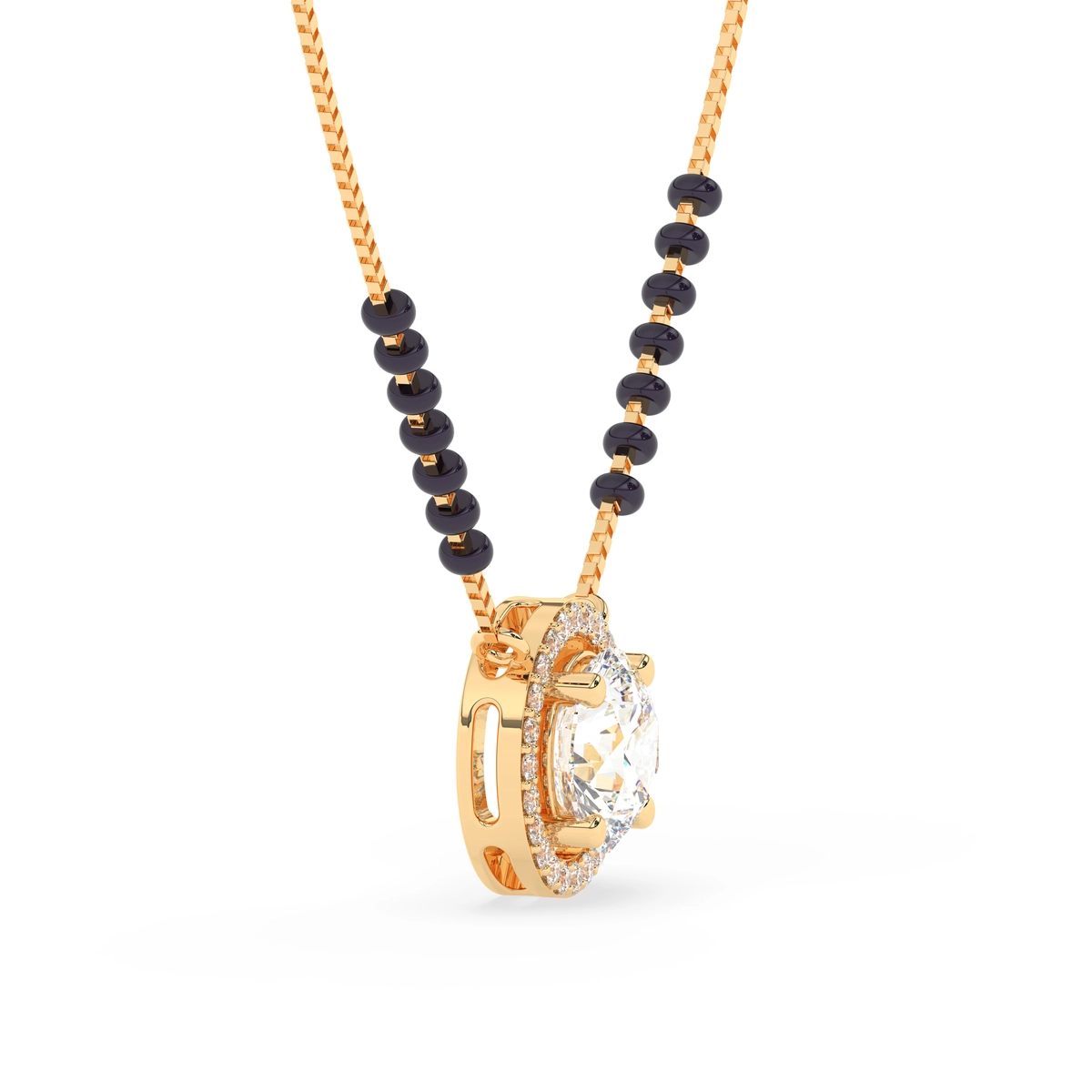 Estella Diamond Mangalsutra