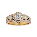 Alisha Three Stone  Ring