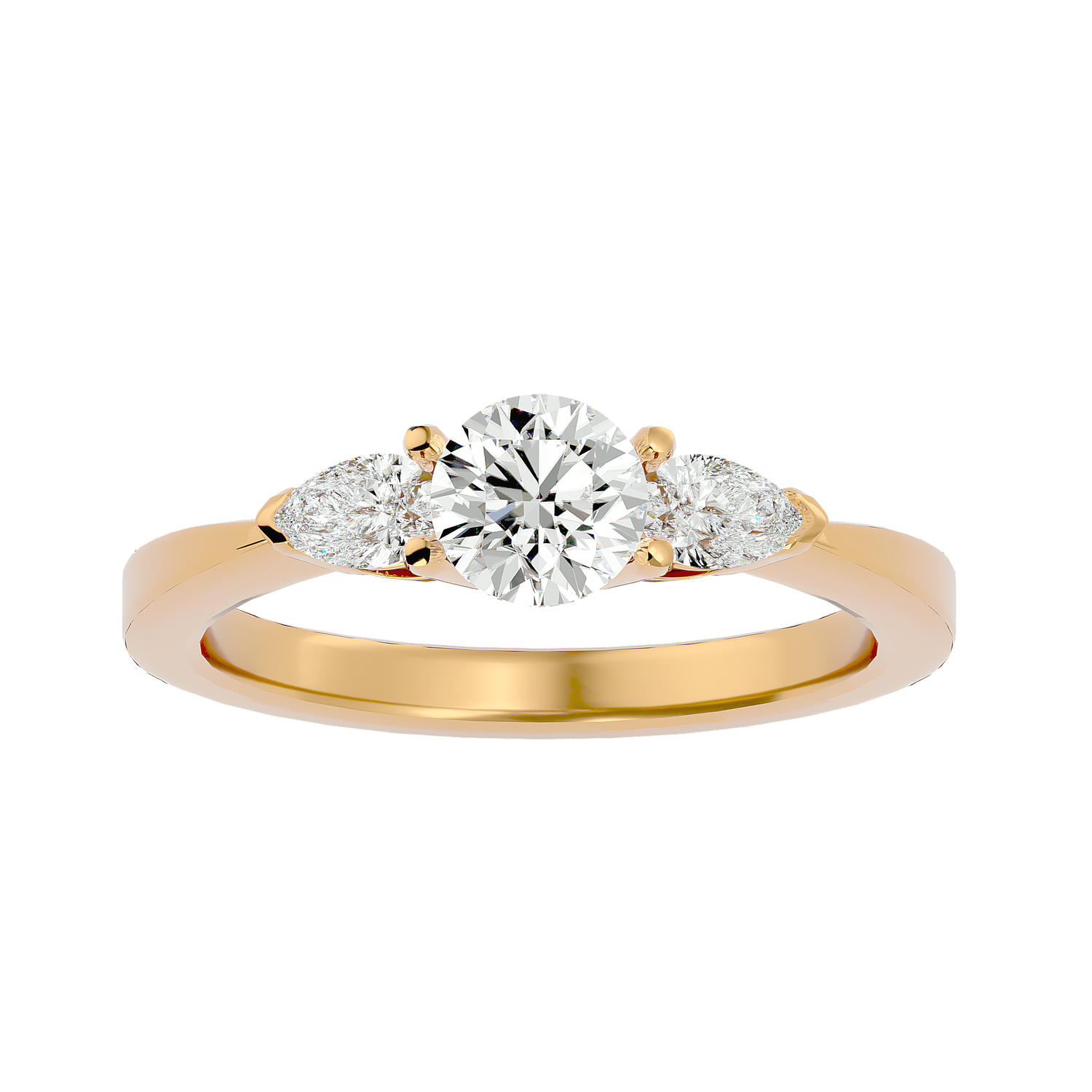 Hadleigh Three stone Ring