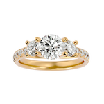 Jaylee Three Stone  Ring