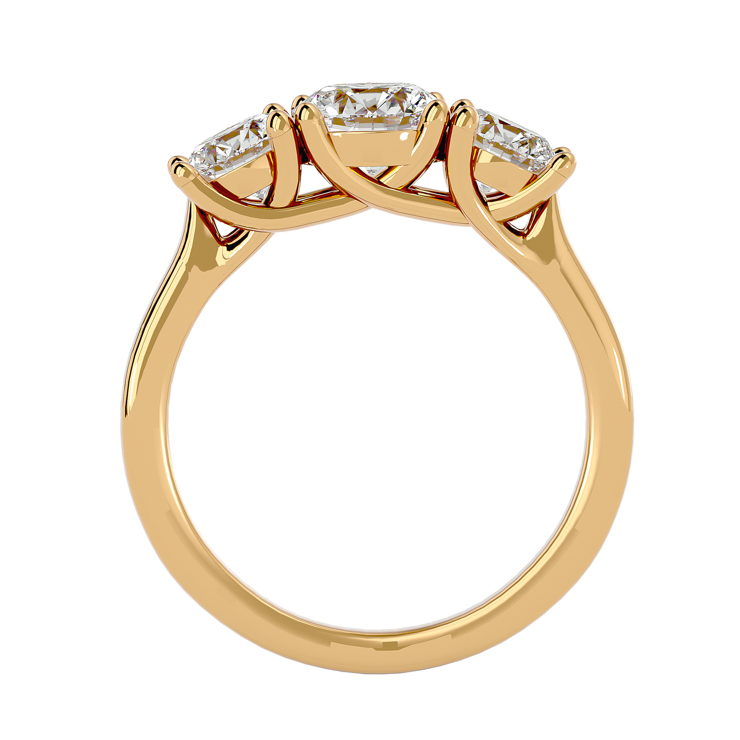 Joselyn Three Stone Ring