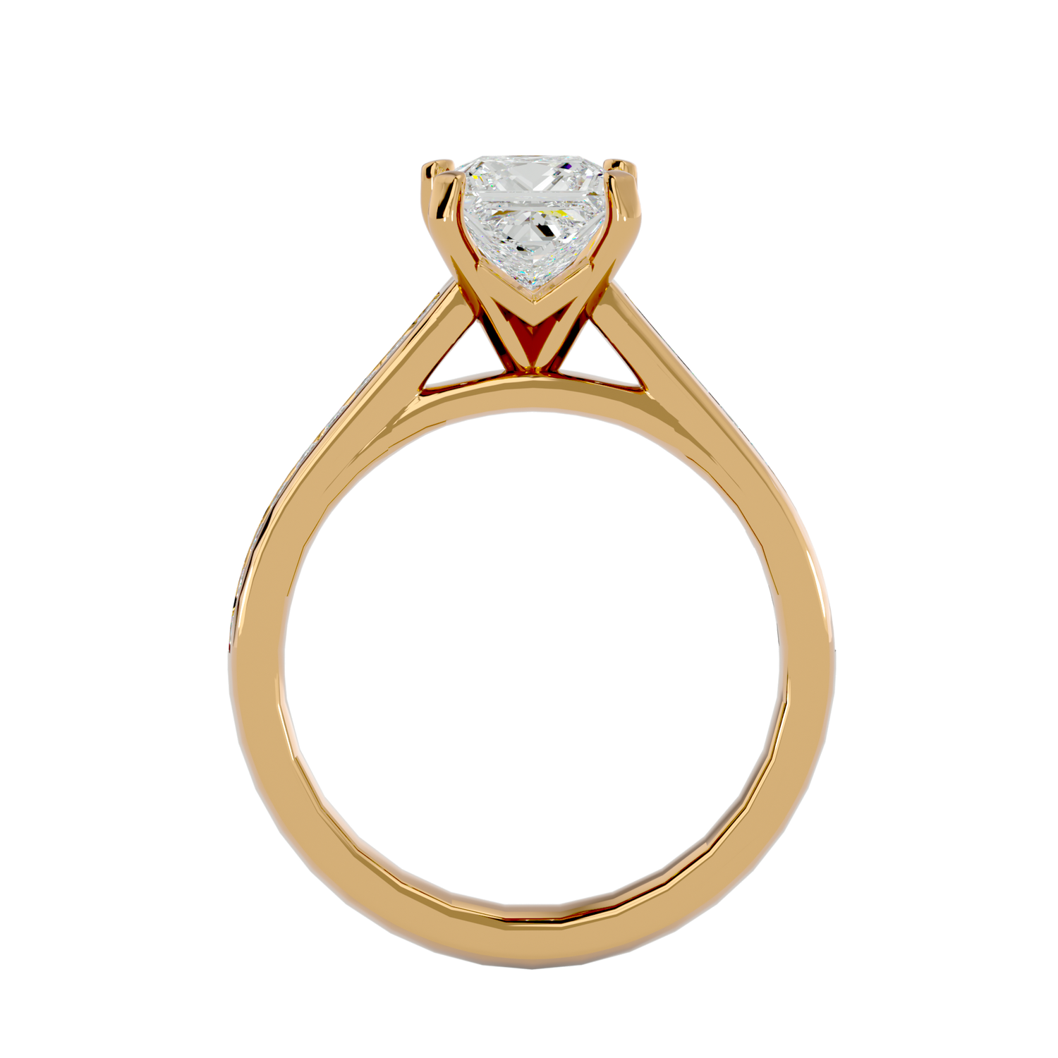 Rhea Princess Solitaire Ring