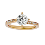 Clare Round Solitaire Ring