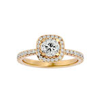 Violeta Round Solitaire Ring