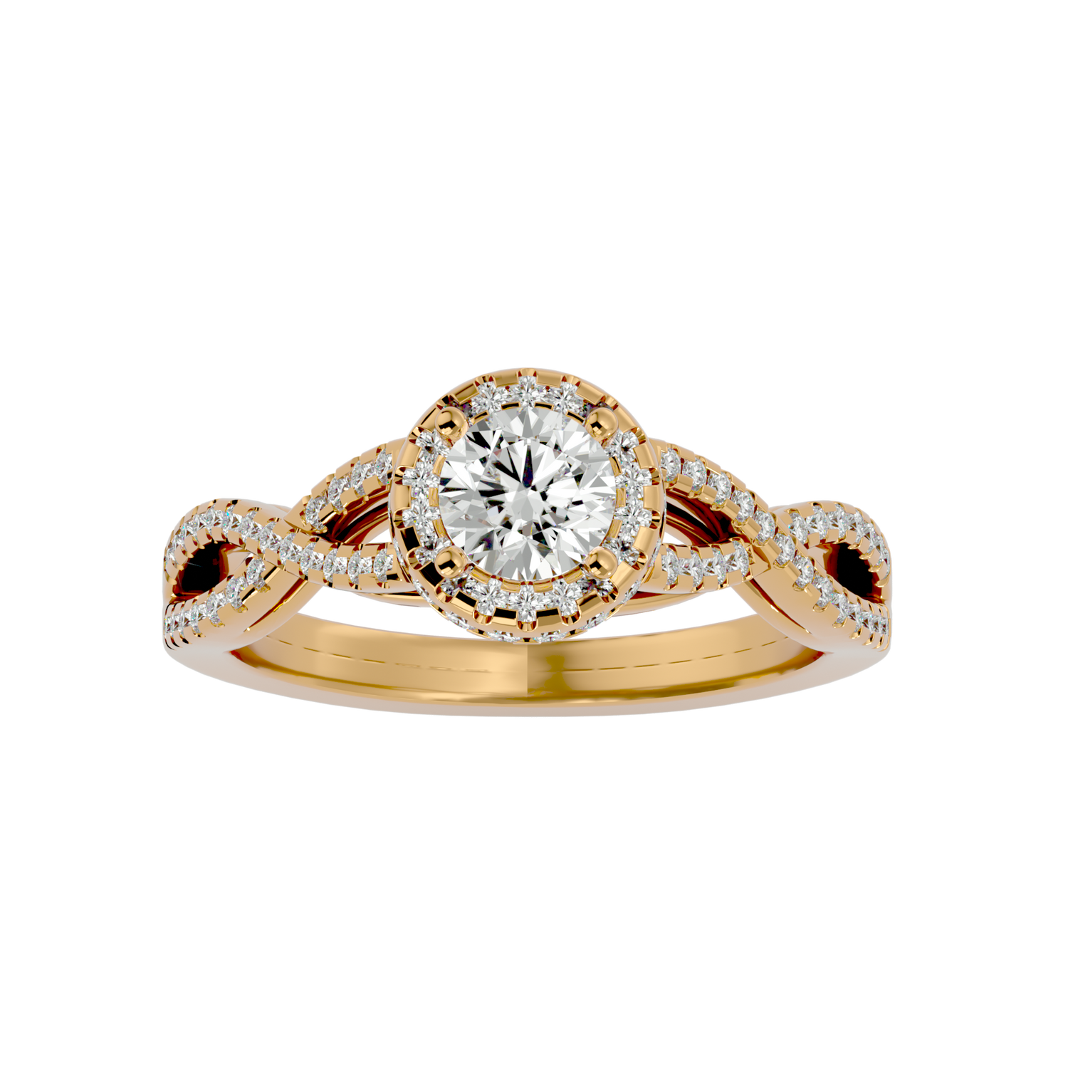 Tinley Round Solitaire Ring