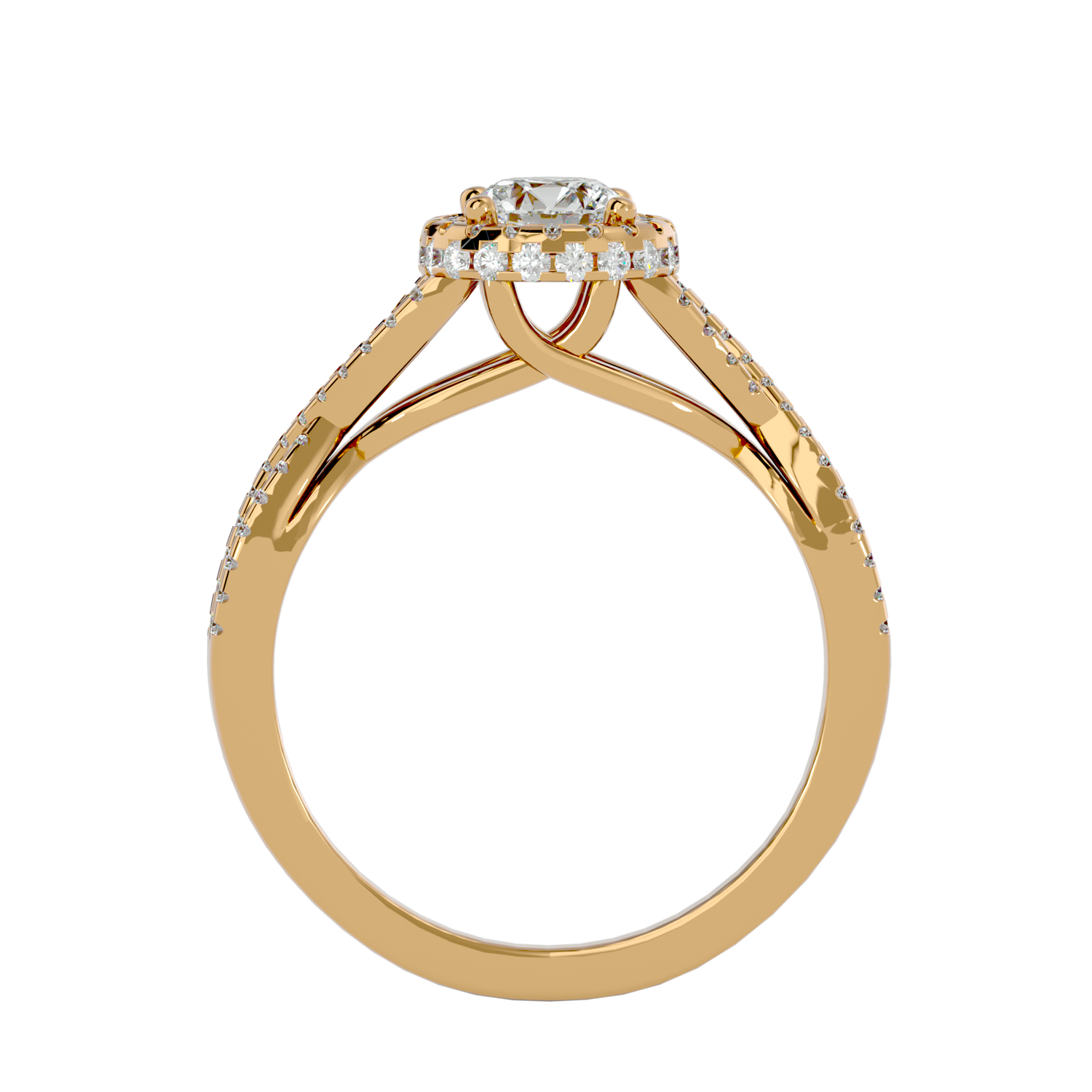 Tinley Round Solitaire Ring