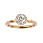 Lailah Round Solitaire Ring