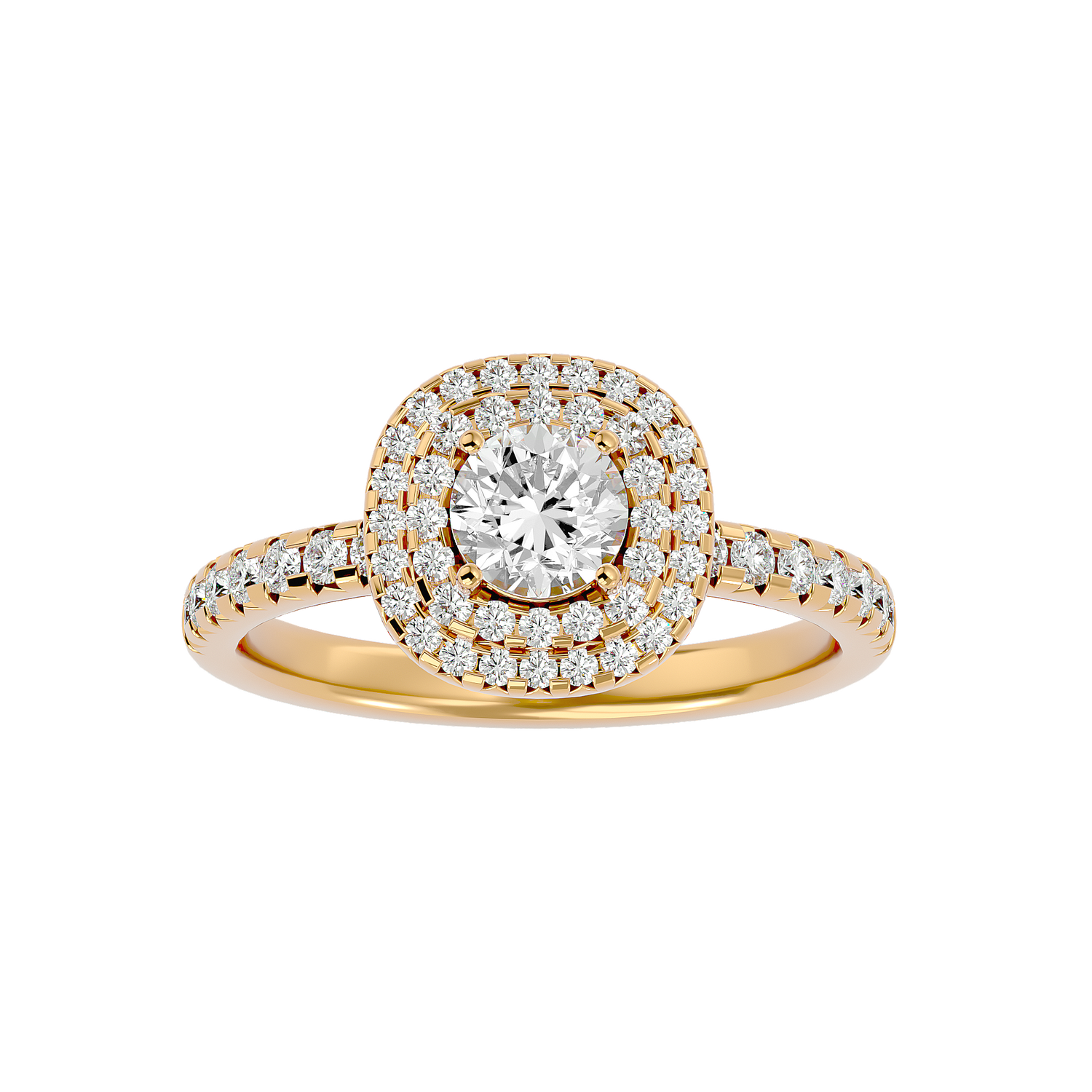 Bellamy Round Solitaire Ring