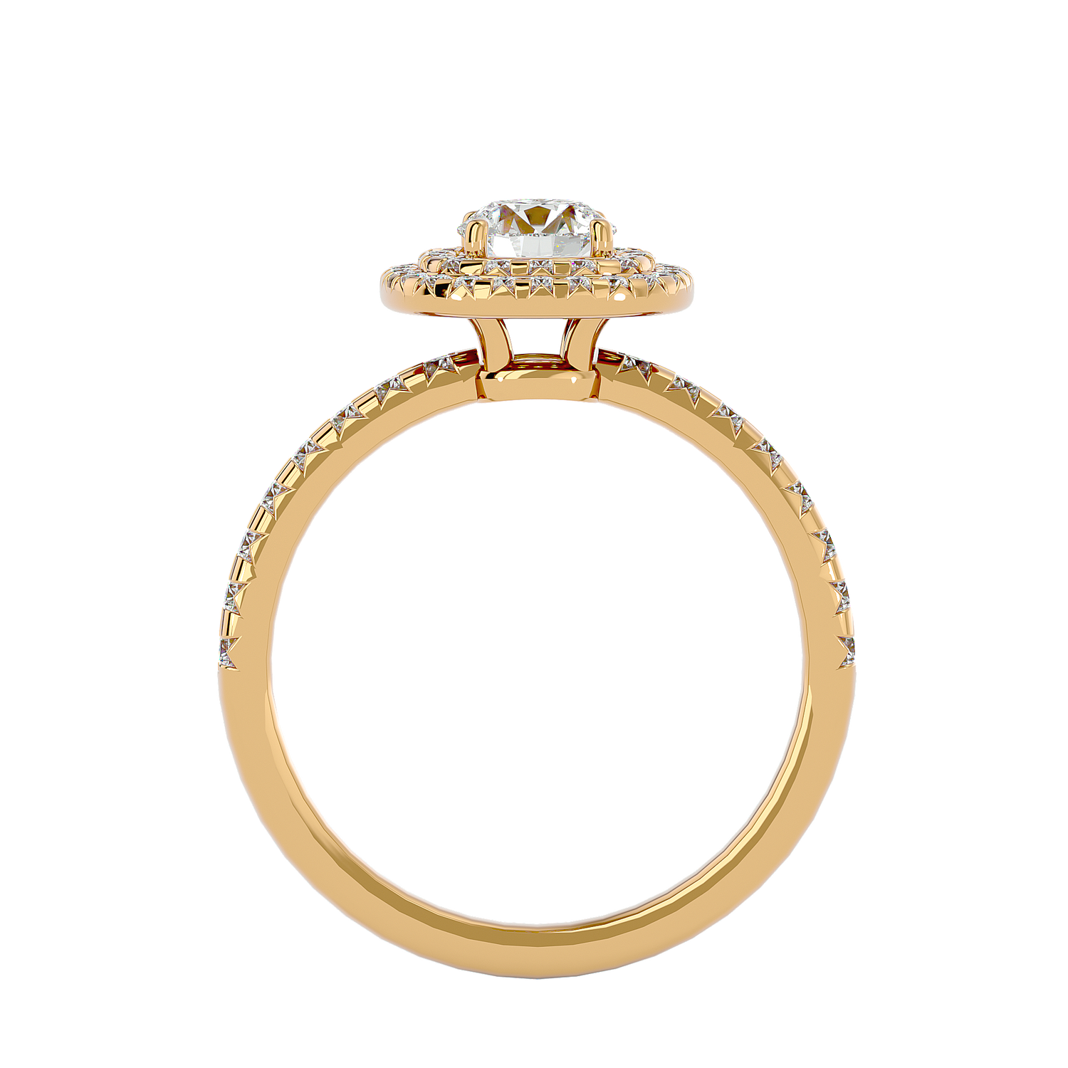 Bellamy Round Solitaire Ring