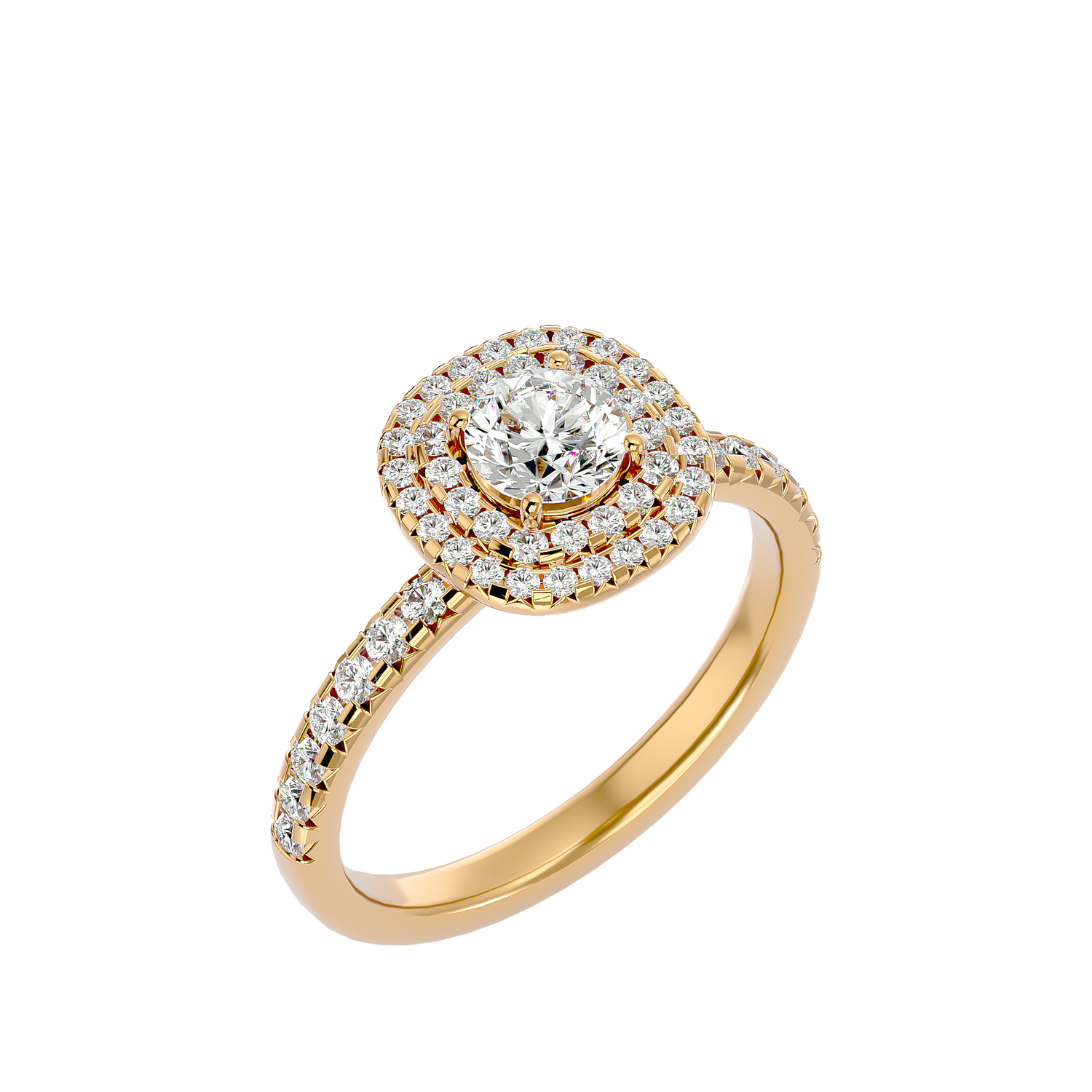 Bellamy Round Solitaire Ring
