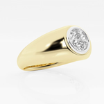 Gustav Solitaire Mens Ring