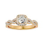 Anayaa Cushion Solitaire Ring