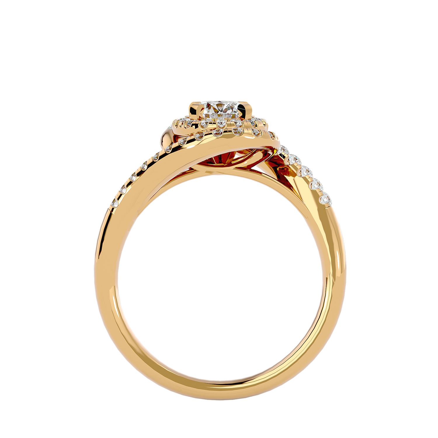 Isabela Round Solitaire Ring