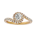 Queen Round Solitaire Ring