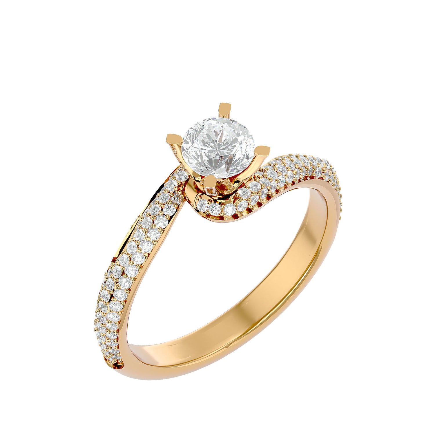 Ailani Round Solitaire Ring