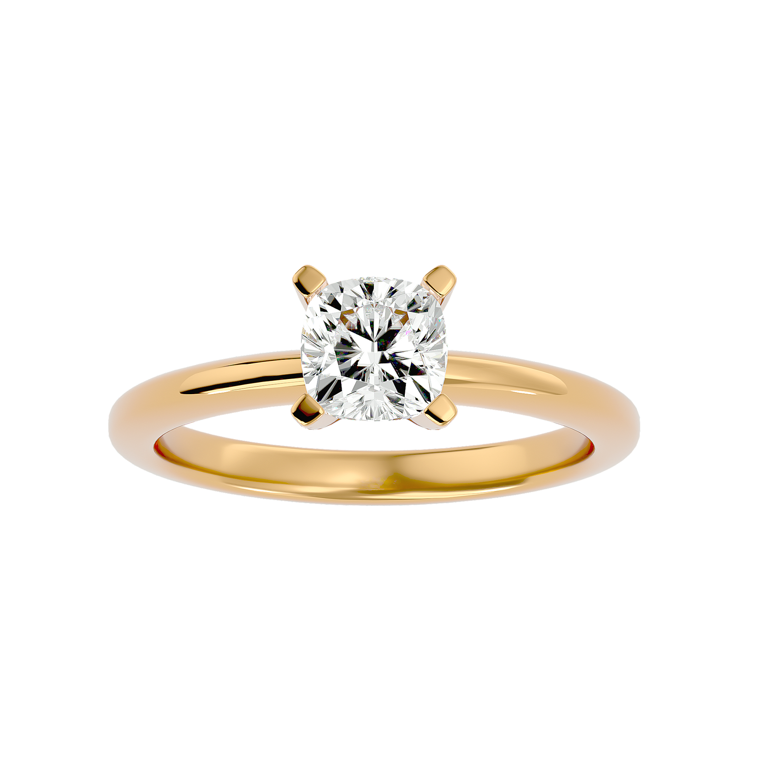 Annabel Cushion Solitaire Ring