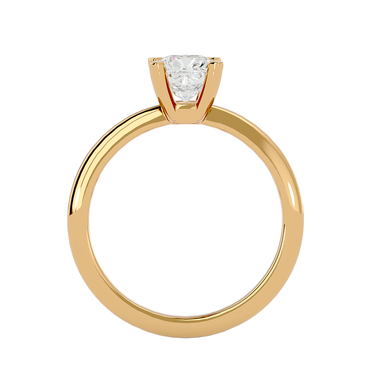 Annabel Cushion Solitaire Ring