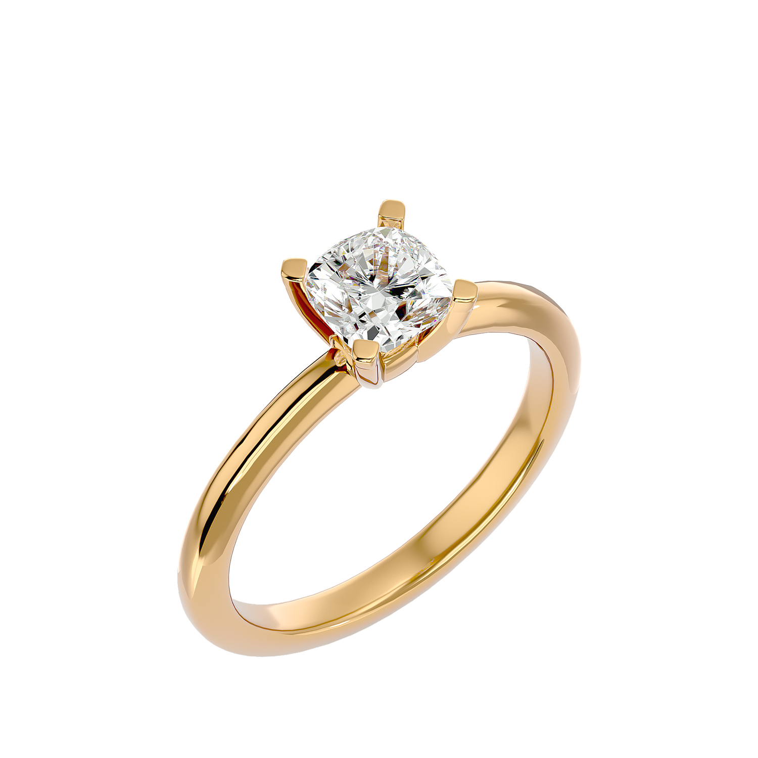 Annabel Cushion Solitaire Ring