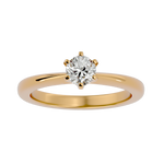 Kenley Round Solitaire Ring