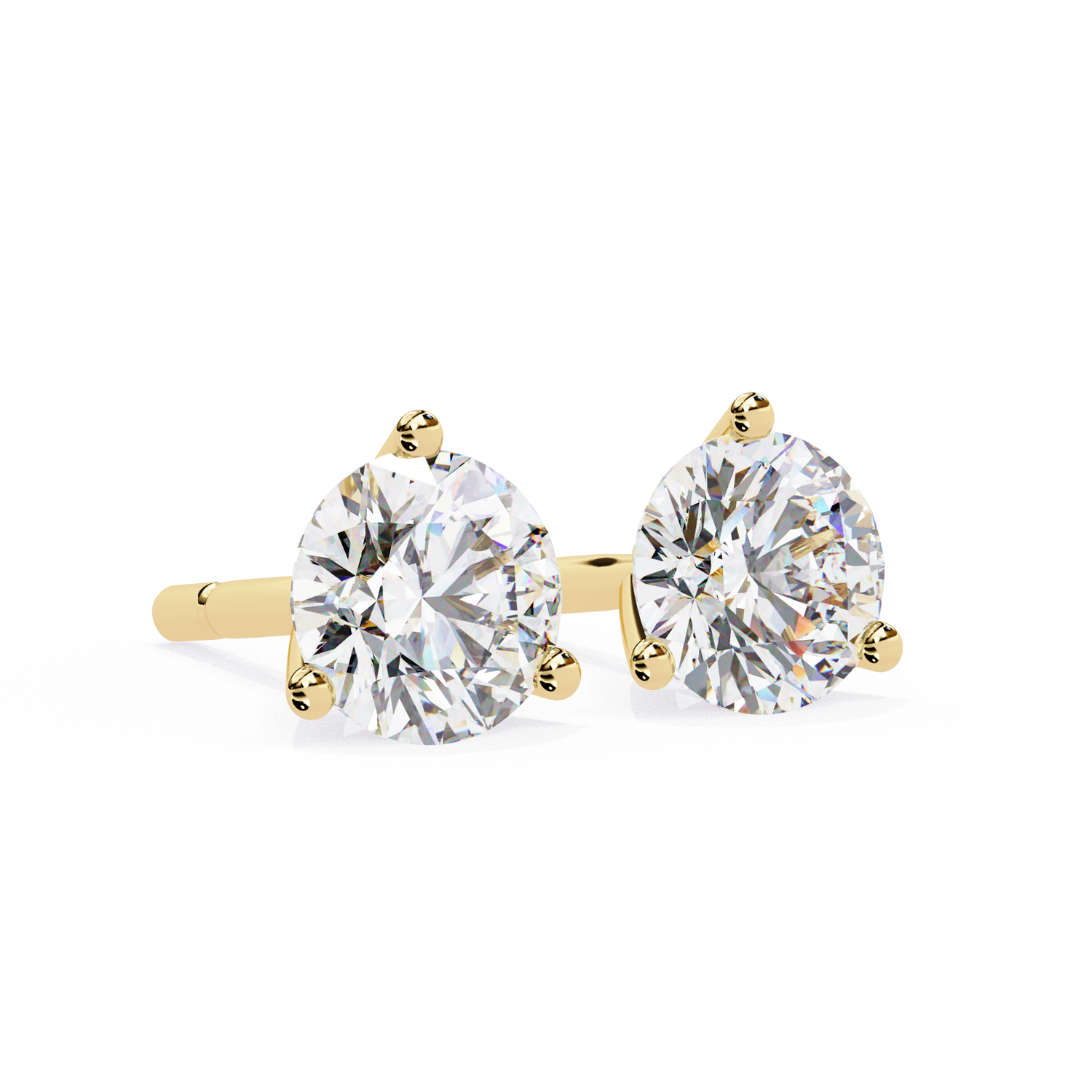 Novah Round Solitaire Earring