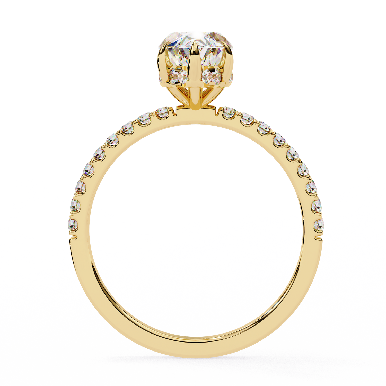 Kaelyn Marquise Solitaire Ring