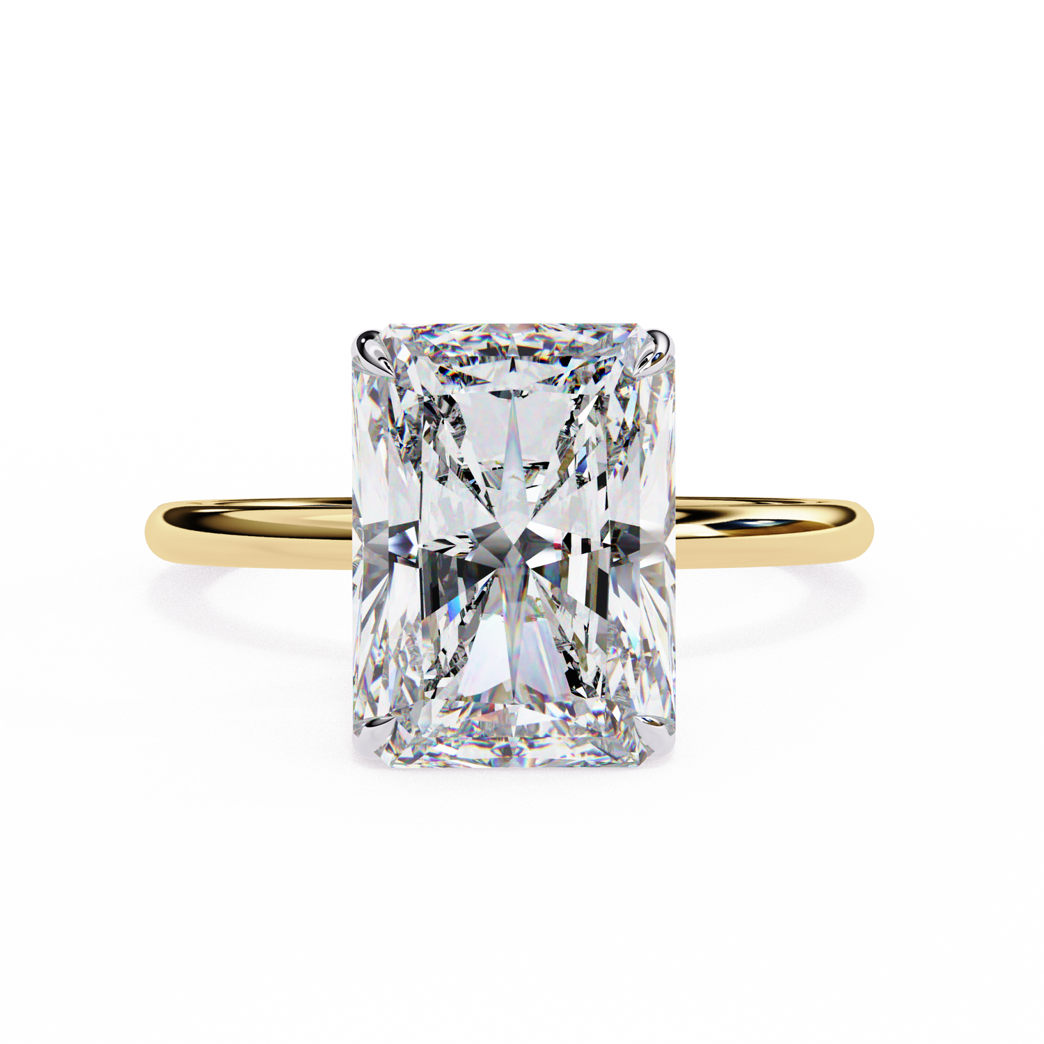 Amina Radiant Solitaire Ring