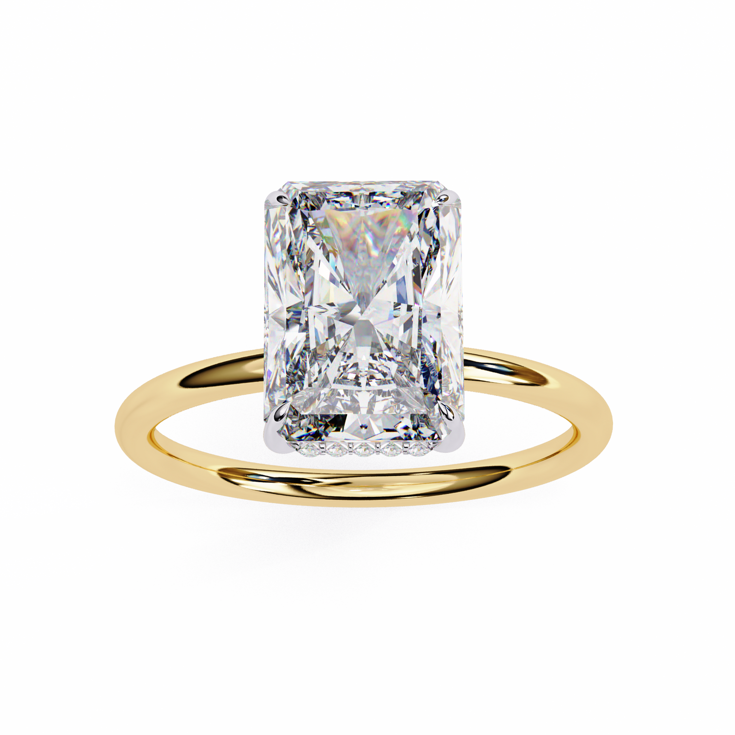 Amina Radiant Solitaire Ring