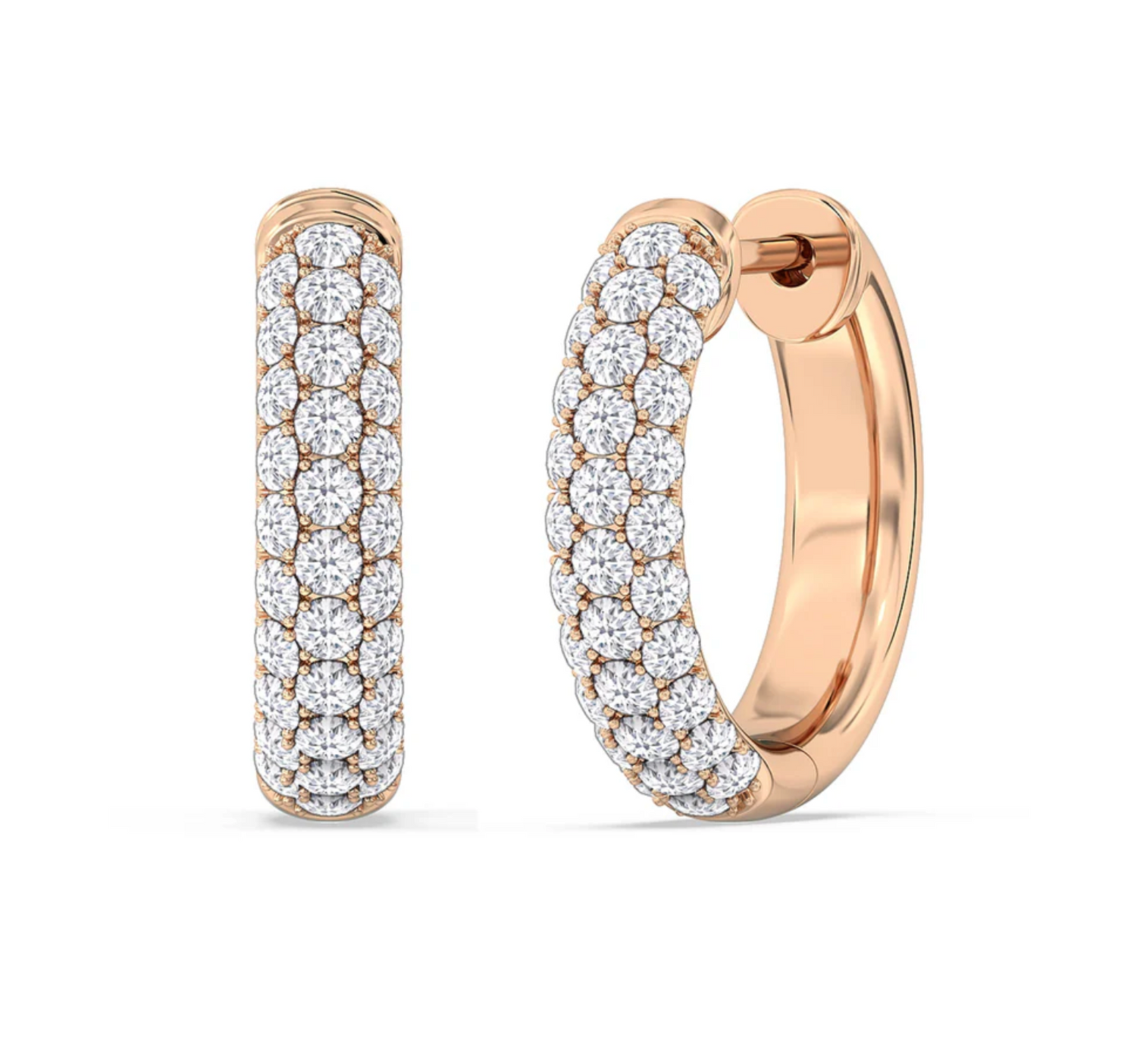 Arista Diamond Hoops