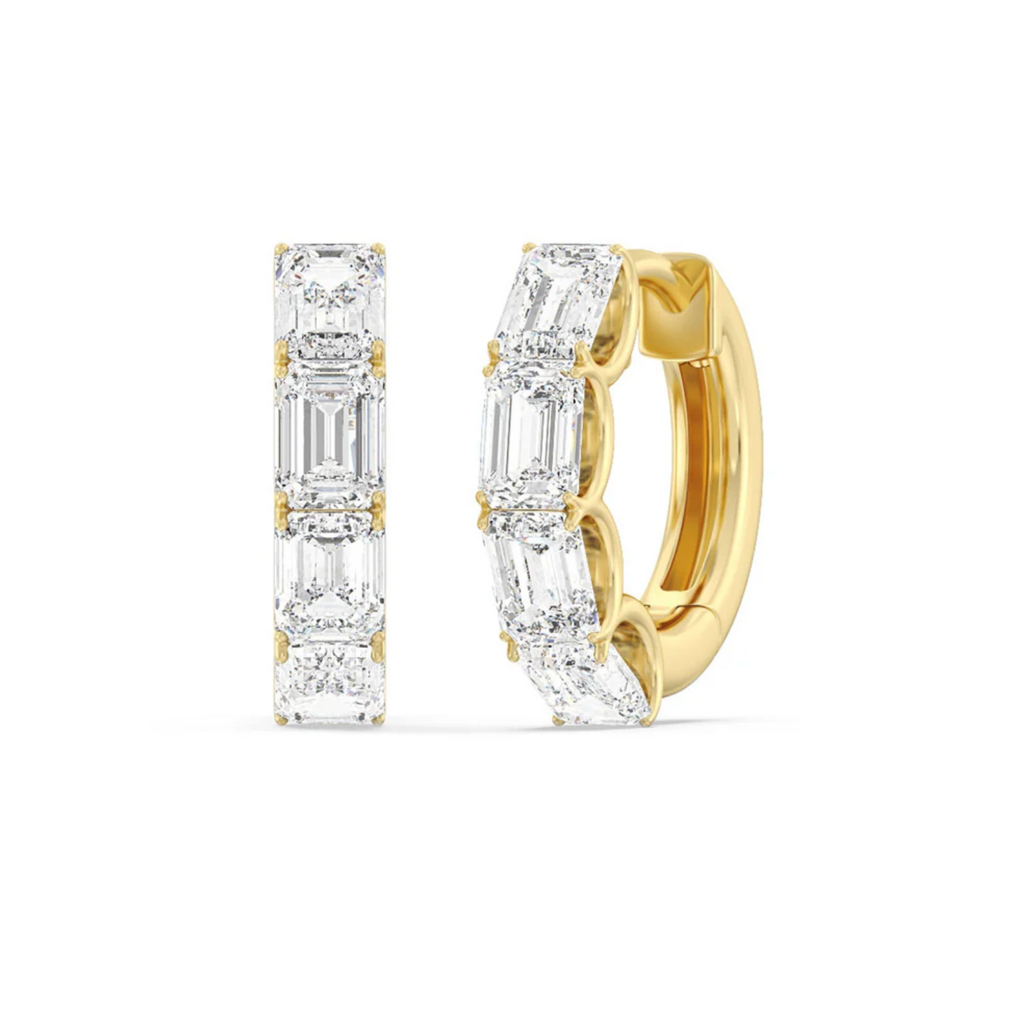 Aria Diamond Hoops