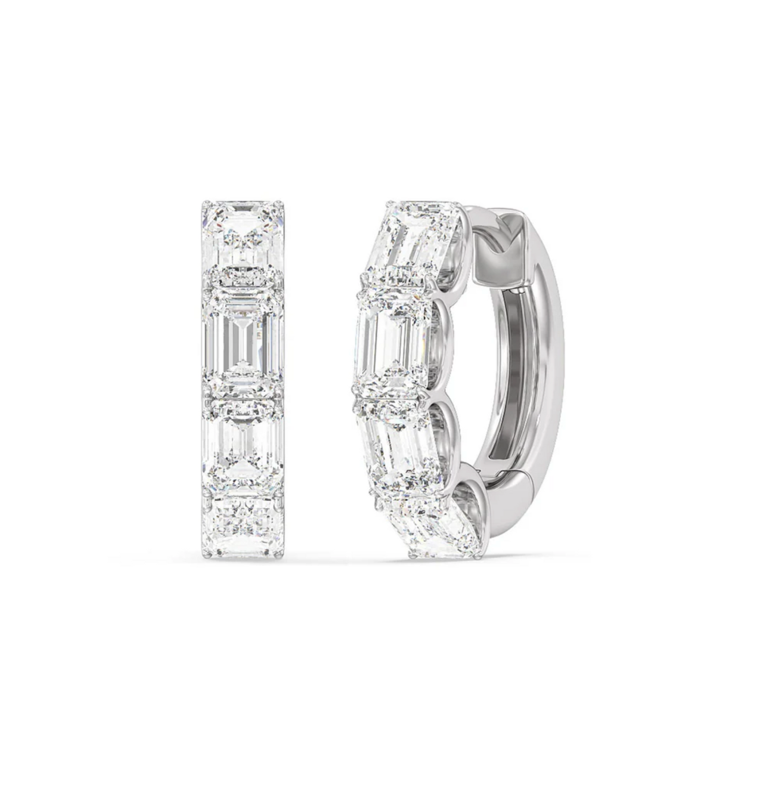 Aria Diamond Hoops