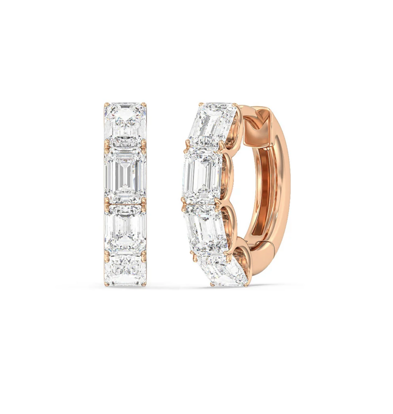 Aria Diamond Hoops