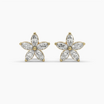 Elizabeth Diamond Studs