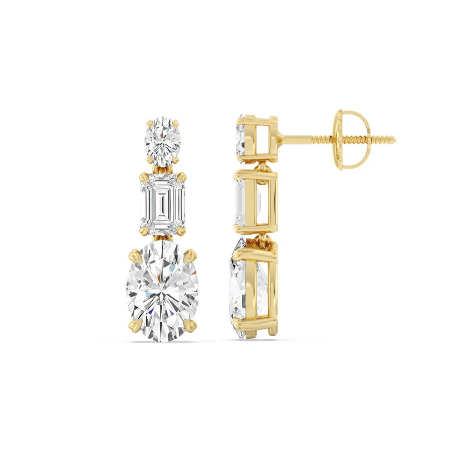 Inara Diamond Danglers