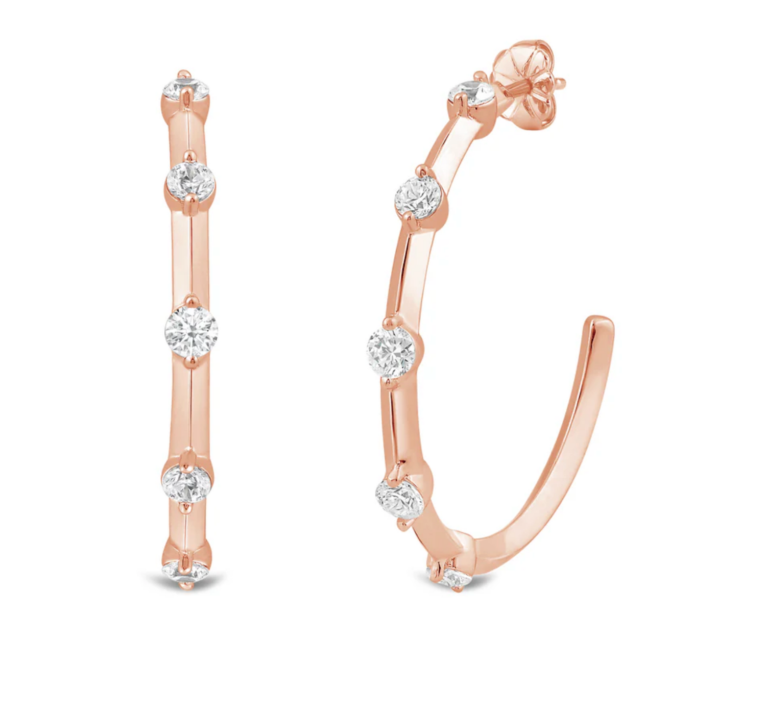 Malaha Diamond Hoops