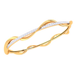 Ansley Single Line Solitaire Bangles