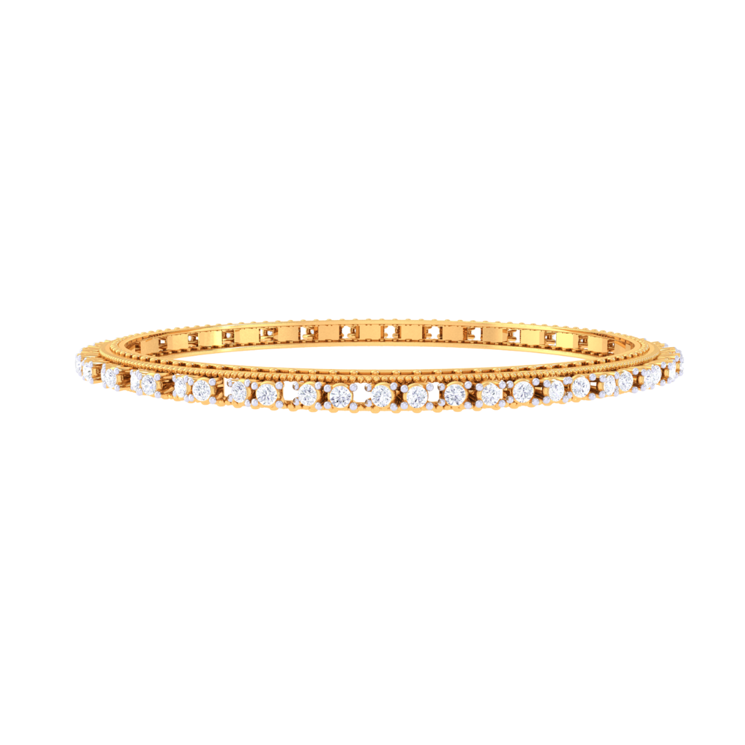Nina Casual Diamond  Bangles