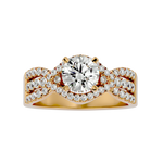 Zaria Round Solitaire Ring