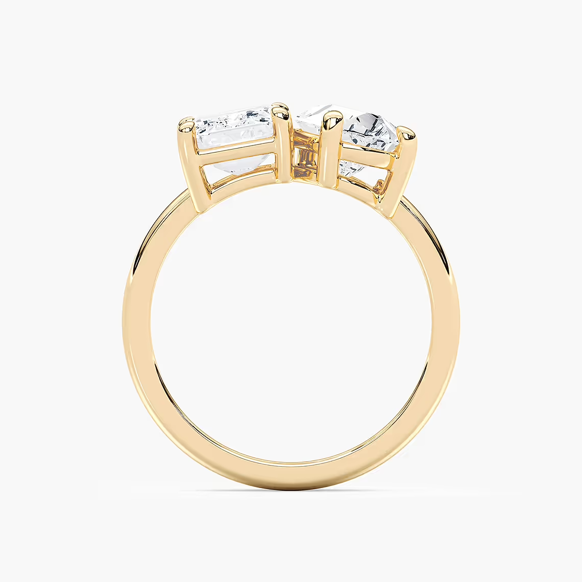 Twin Flame Toi et Moi Diamond Ring