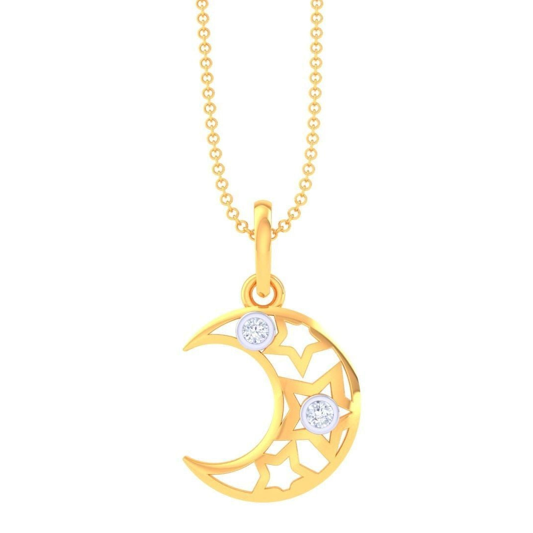 Arielle Diamond Kids Pendant (Without Chain)